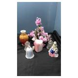 Metal candle holder. Avon. Bell