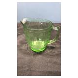 Large green pouring cup