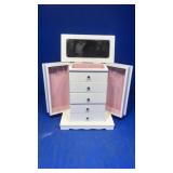 White jewelry box