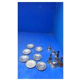 Old bells, Stan home coasters