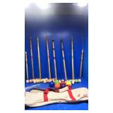 Budweiser croquette set in bag.