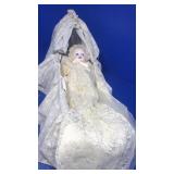 Royal Doulton royal baby in bed