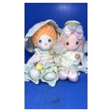 2 precious moments dolls