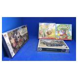 Puzzle,games. Plush toys