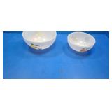 2 fire king bowls