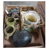 Flat with black skull and more