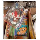 Blaze matchbox, and kids books