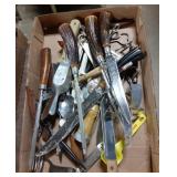 Flat of silverware and utensils