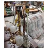 Vintage lamps and fixtures