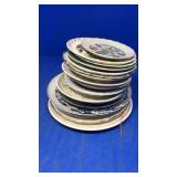 20 assorted collectors plates
