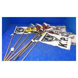 7 flags. Knights of Pythias,FCB K.P