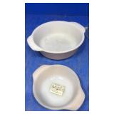 Pyrex lid,dish. 3 fire king