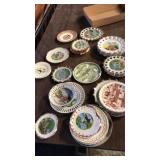 Lot of assorted collectors plates