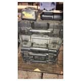 4 empty dewalt cases. 2 chargers