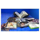 Games,movies,cds with holder