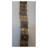 Large sterling bracelet