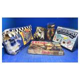 Games,playhouse,toy figures