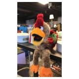 Plush toys. Talking turkey