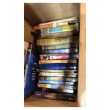 Books and cds. Assorted