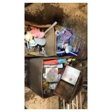 Bargain lot dolls,magnets,shower caddy lots more