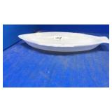 Glassbake fish 18 inches   Old