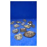 Metal state collectors ashtrays