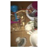 Glass dishes, lot   Glasses,plates more