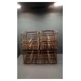 4 Milk crates
