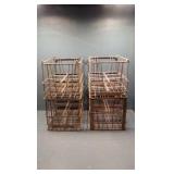 4 Milk crates