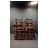4 Milk crates