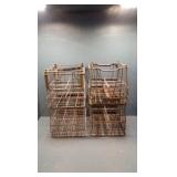4 Milk crates