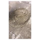 Round metal net