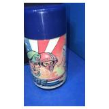 GI joe. Lunch with thermos