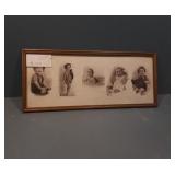 29 by 9 inch wall hanging