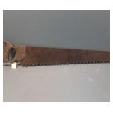 Vintage ice saw