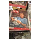 1962,1963 life magazines tote full