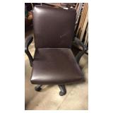 Brown office chair