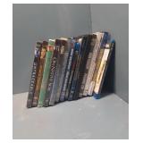 Flat with 14 dvds 2 are blue ray