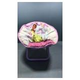 Fold up kids saucer chair