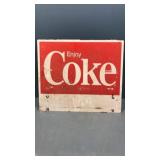 Metal coke sign 14x16