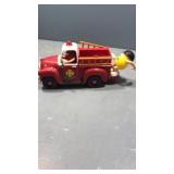 M&M fire truck