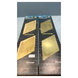 2 solid brass 8x34 kick plates