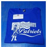 JC Patriots T-shirt size XL long sleeve