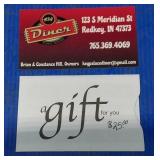 $25.00 Gift Certificate for Key Diner