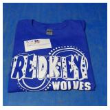 Redkey Wolves Long Sleeve Shirt - Size L