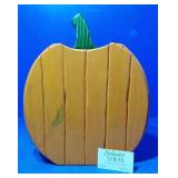 Wooden fall/pumpkin decoration - reversible