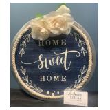 wall decor donated by Backyard Crafts