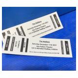 2 - "The Wallens"  general admission tickets
