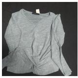 Boutique shirt, size L, long sleeve, knotted in