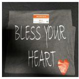 Bless your Heart long sleeved t-shirt size large